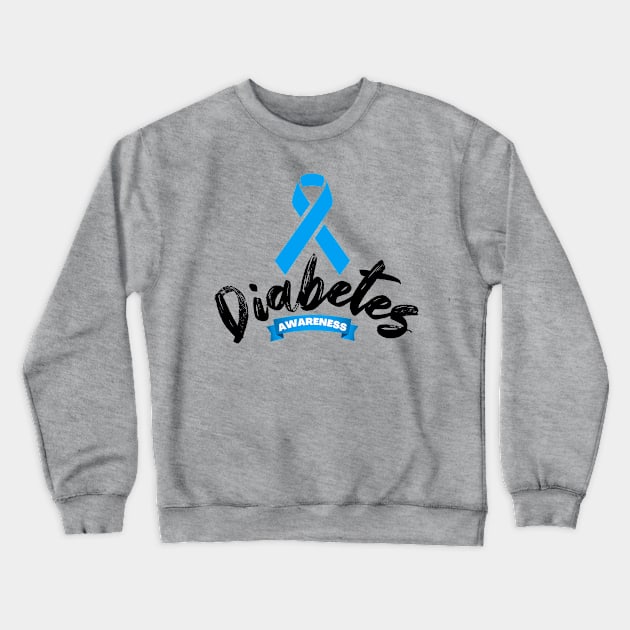 November is Diabetes Awareness Month Crewneck Sweatshirt by Afrinubi™